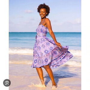 Alicia Bell purple dress Xl